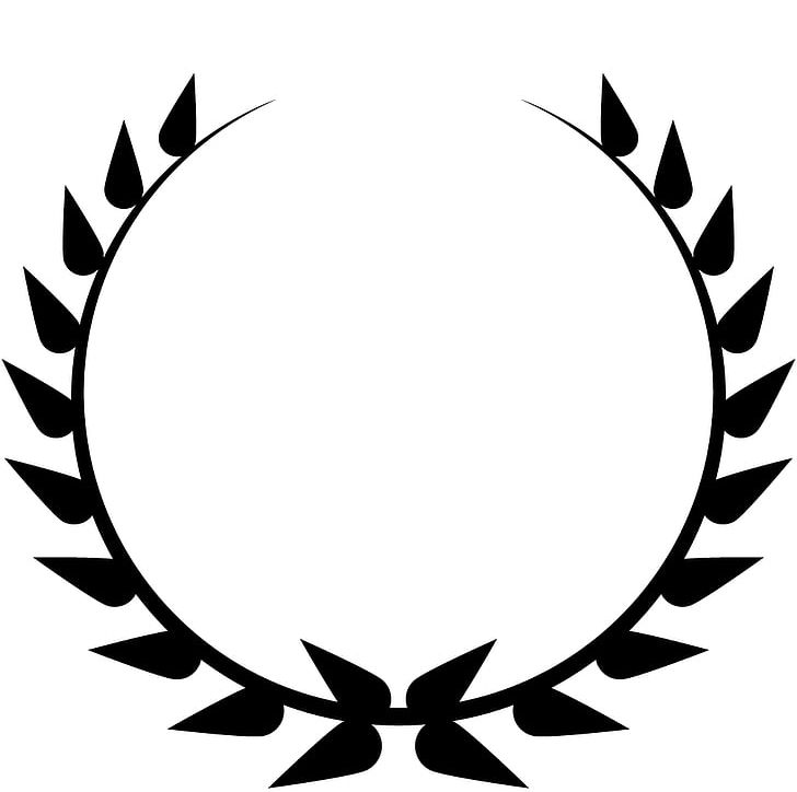 Olive Branch Olive Wreath Laurel Wreath PNG, Clipart, Artwork, Black, Black And White, Branch, Circle Free PNG Download