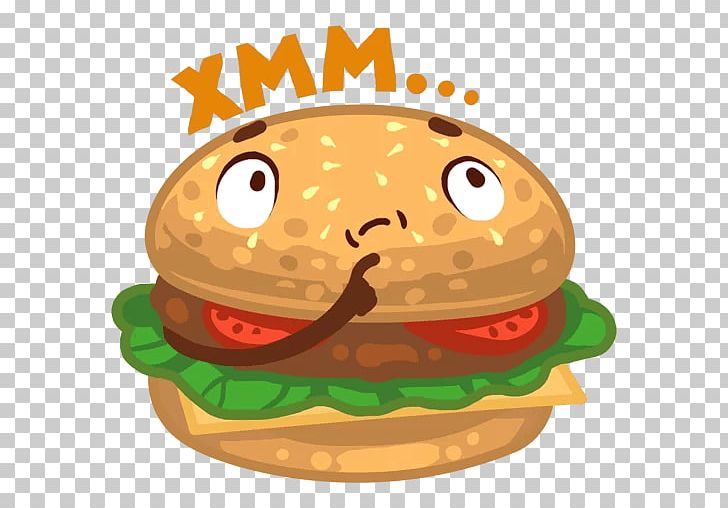 Cheeseburger Telegram Sticker VKontakte PNG, Clipart, Advertising, Bbcode, Cheeseburger, Cuisine, Ekmek Free PNG Download