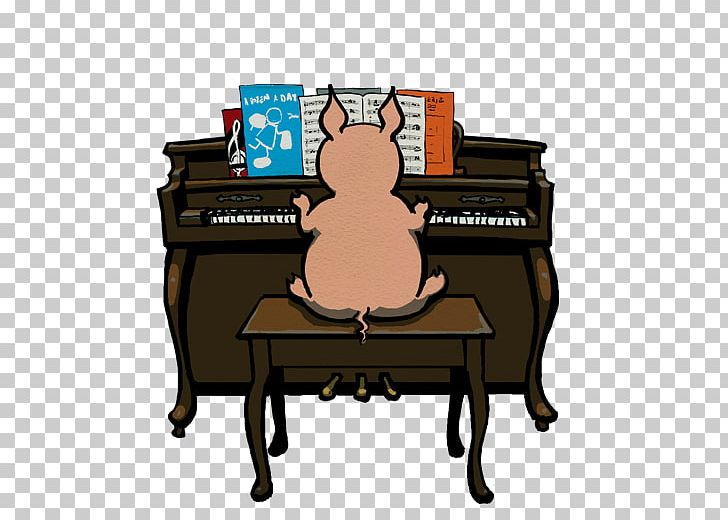 Player Piano Pig Cartoon PNG, Clipart, Art, Cartoon, Email, Furniture, Guinea Pig Free PNG Download