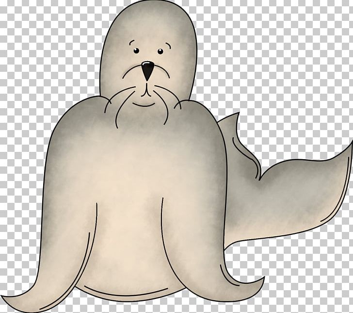 Sea Lion Walrus Cartoon Character PNG, Clipart, Animals, Carnivoran, Cartoon, Character, Fiction Free PNG Download