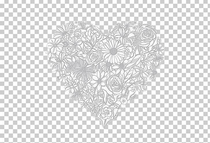 Drawing Black And White PNG, Clipart, Black And White, Black And White Heart, Circle, Color, Coloring Book Free PNG Download