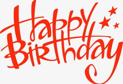 Birthday Wordart PNG, Clipart, Birthday, Birthday Clipart, Birthday Clipart, English, English Words Free PNG Download