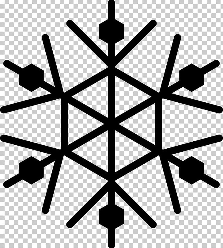 Computer Icons Snowflake Winter PNG, Clipart, Angle, Black And White, Circle, Computer Icons, Download Free PNG Download