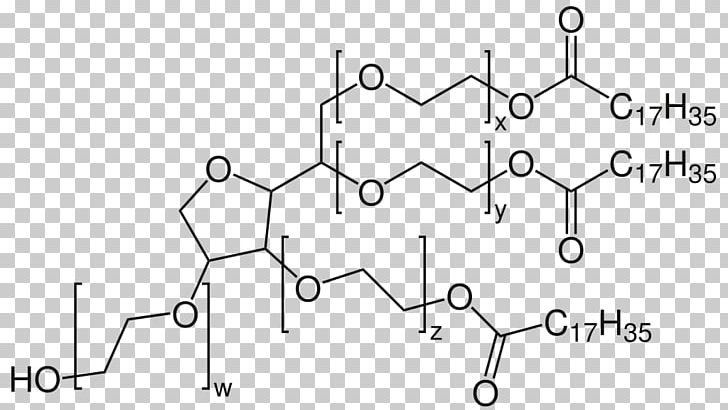 Polysorbate 80 Polisorbato 65 Polysorbate 20 Sorbitan PNG, Clipart, Angle, Area, Auto Part, Black And White, Chemical Compound Free PNG Download