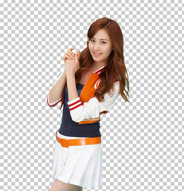 Seohyun Girls' Generation K-pop M.I.L.K PNG, Clipart, Brown Hair, Cheerleading Uniform, Cheerleading Uniforms, Clothing, Costume Free PNG Download