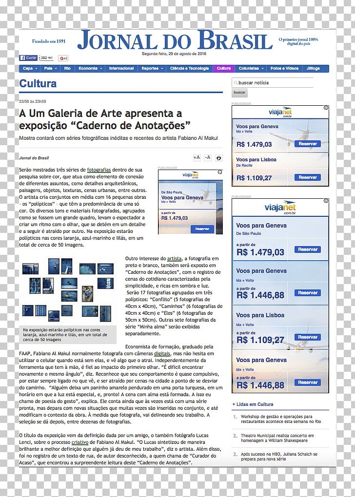 Cassia Bomeny Galeria Newspaper Jornal Do Brasil O Globo PNG, Clipart, Area, Brazil, Document, Folha De Spaulo, Jornal Nacional Free PNG Download