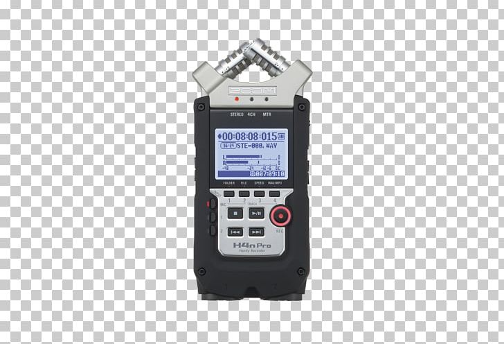 Microphone Digital Audio Zoom H4n Handy Recorder ZOOM H4n Pro Sound Recording And Reproduction PNG, Clipart, Audio, Digital Audio, Electronics, Electronics Accessory, Field Recording Free PNG Download