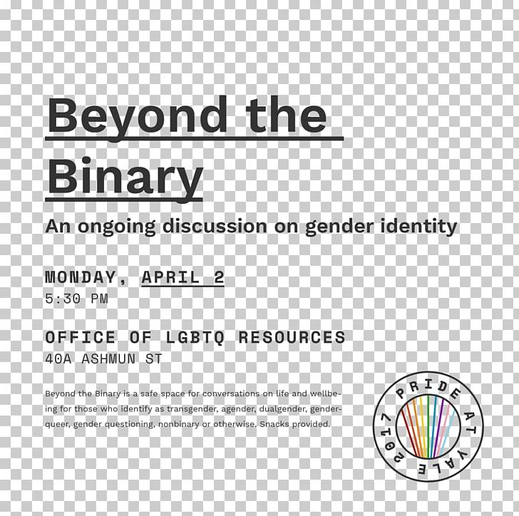 Yale University Office Of LGBTQ Resources Lack Of Gender Identities Gender Identity Pride Parade PNG, Clipart, Area, Brand, Culture, Diagram, Document Free PNG Download