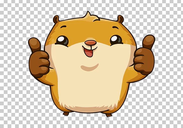 Sticker Telegram Наклейка VKontakte Hamster PNG, Clipart, Carnivoran, Cartoon, Cat Like Mammal, Finger, Food Free PNG Download