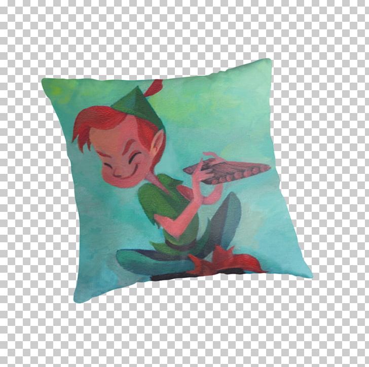 Throw Pillows Cushion Teal Turquoise PNG, Clipart, Cartoon, Cushion, Furniture, Peter Pan, Pillow Free PNG Download