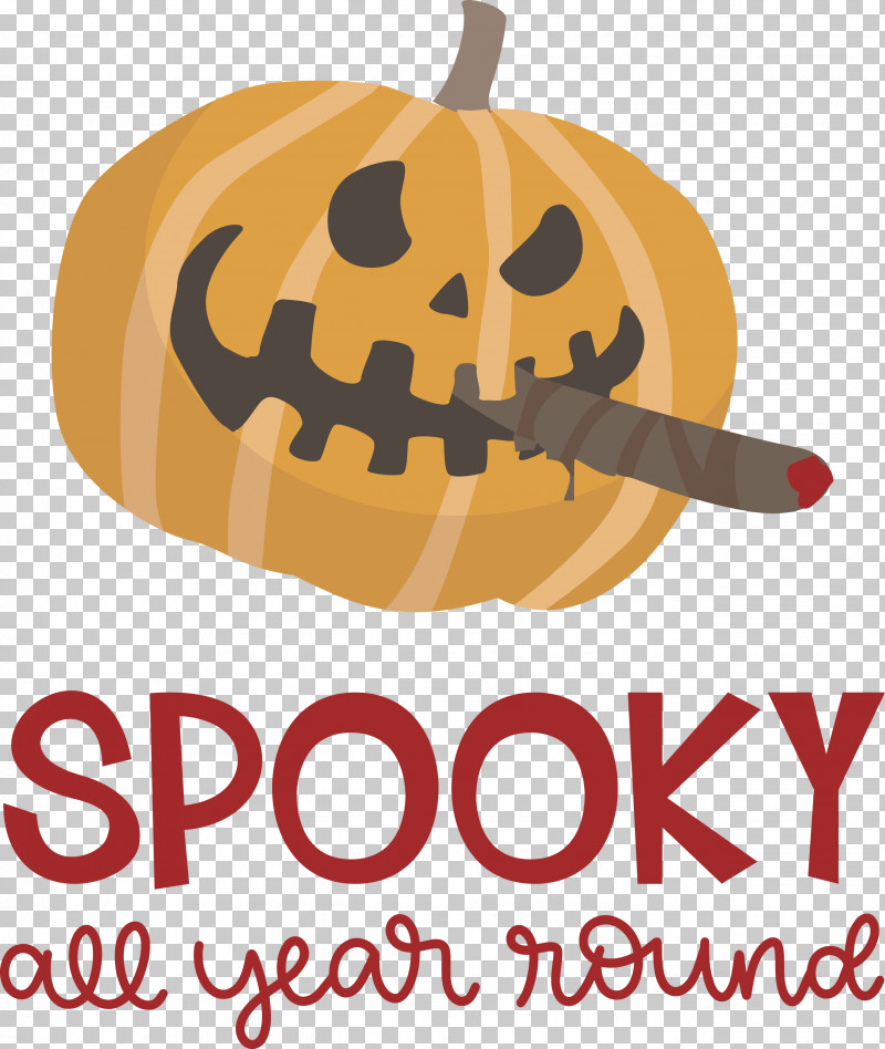 Spooky Halloween PNG, Clipart, Fruit, Halloween, Logo, Meter, Pumpkin Free PNG Download