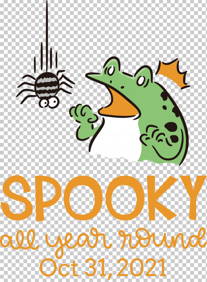 Spooky Halloween PNG, Clipart, Beak, Frogs, Halloween, Line, Logo Free PNG Download