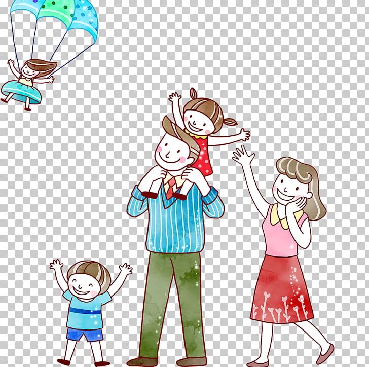 Cartoon Parent Child Illustration PNG, Clipart, Art, Cartoon Elements, Cartoon Family, Child Art, Clothing Free PNG Download