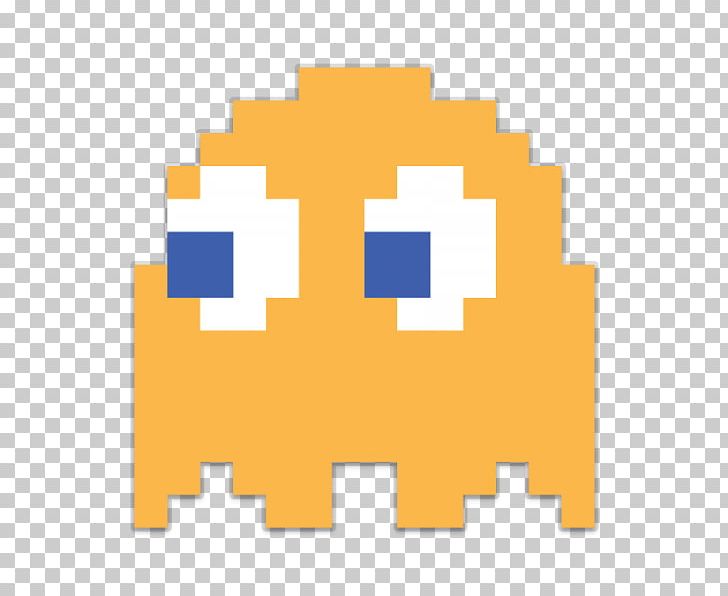 yellow pacman ghost