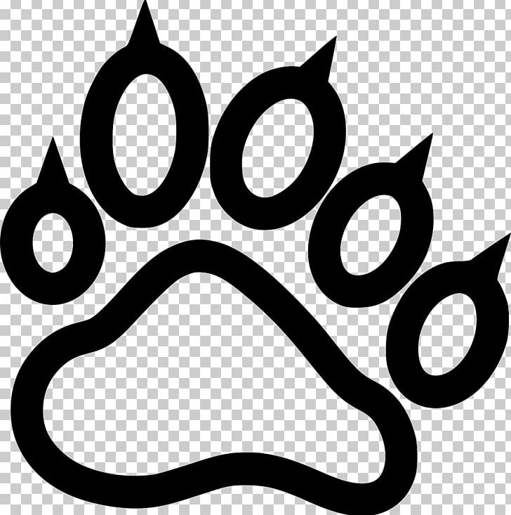 Tiger Paw Cat Computer Icons PNG, Clipart, Bear, Bear Paw, Black, Black And White, Black Tiger Free PNG Download