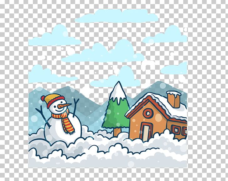 Xiaohan Winter Snowman Dongzhi Shuangjiang PNG, Clipart, Art, Background, Bird, Cabins, Cartoon Free PNG Download