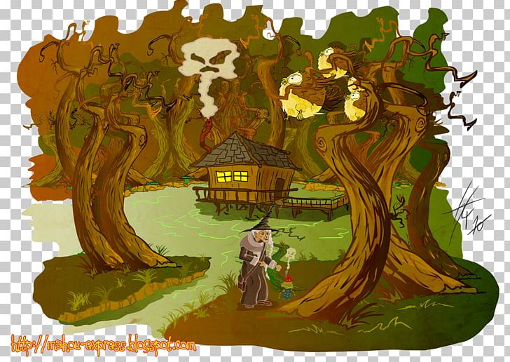 Carnivora Cartoon Tree Legendary Creature PNG, Clipart, Art, Baba, Carnivora, Carnivoran, Cartoon Free PNG Download