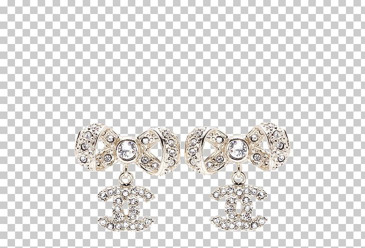 Earring Chanel Jewellery Gold PNG, Clipart, Barrette, Bling Bling, Body Jewelry, Body Piercing Jewellery, Bow Free PNG Download