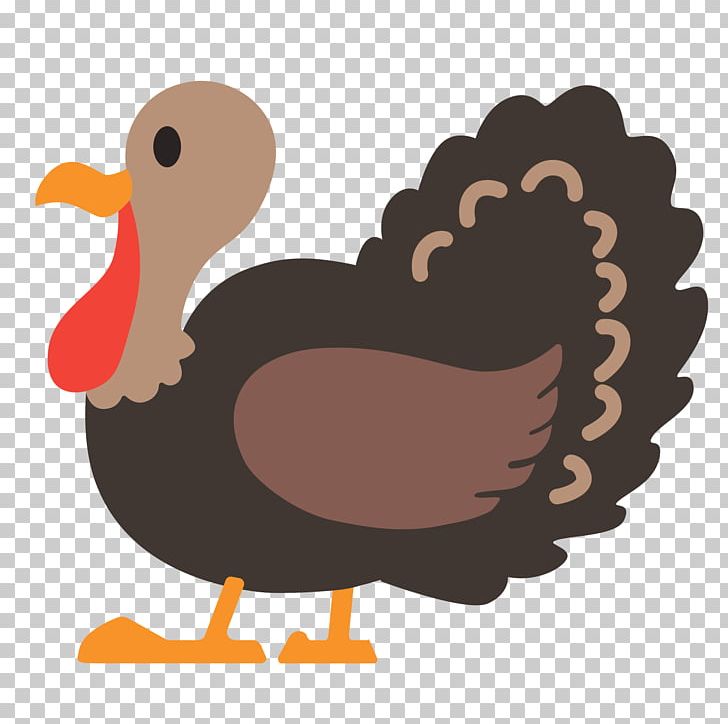 Emoji Turkey Meat Thepix Thanksgiving PNG, Clipart, Android Marshmallow, Art Emoji, Beak, Bird, Chicken Free PNG Download