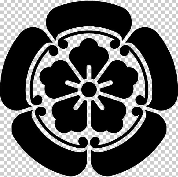 Owari Province Battle Of Yamazaki Battle Of Nagashino Oda Clan Samurai PNG, Clipart, Black And White, Circle, Daimyo, Edo Period, Flower Free PNG Download