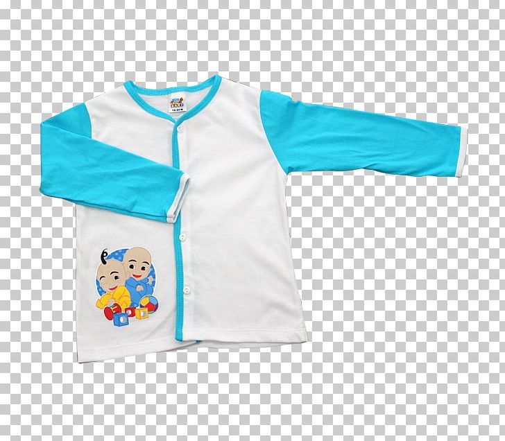 Sleeve T-shirt Outerwear Turquoise PNG, Clipart, Aqua, Blue, Clothing, Outerwear, Pyjamas Free PNG Download