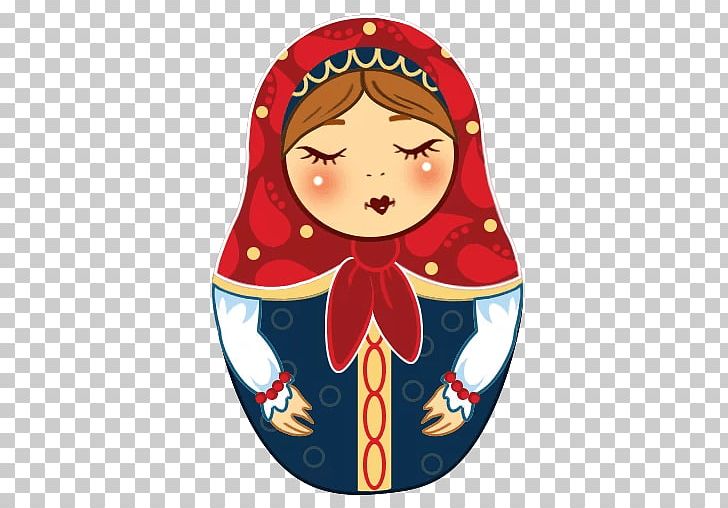 Matryoshka Doll Матрёна Sticker PNG, Clipart, Caricature, Cartoon, Christmas, Christmas Ornament, Computer Network Free PNG Download