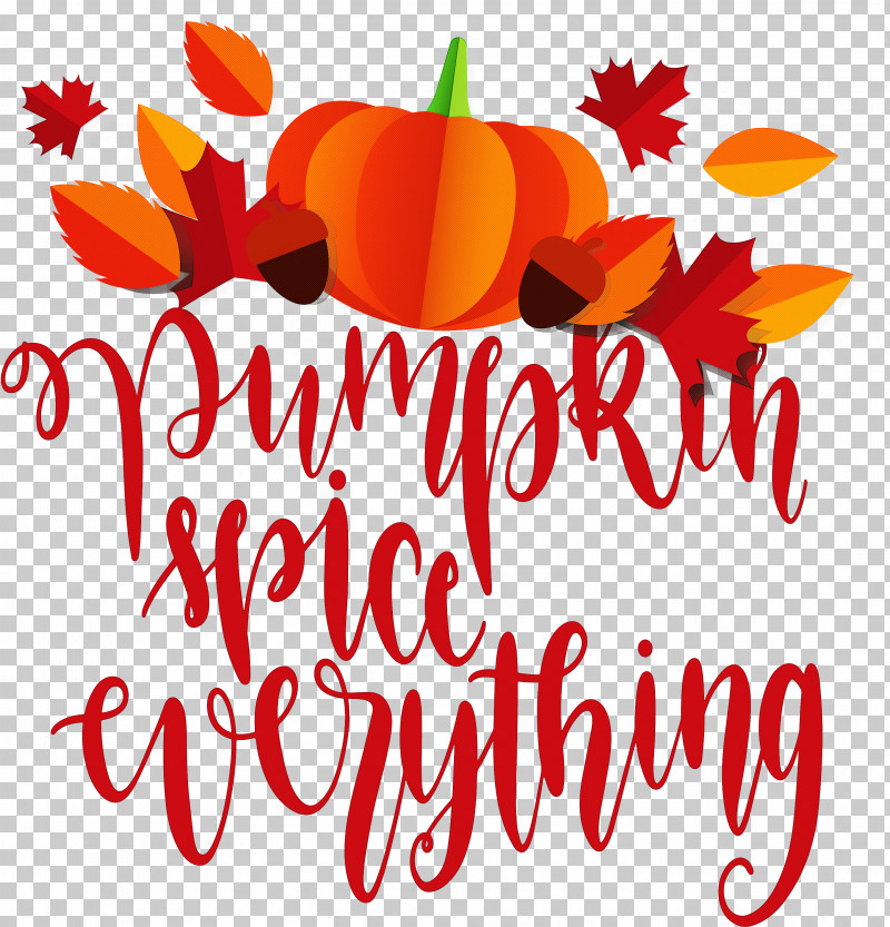 Pumpkin Spice Everything Pumpkin Thanksgiving PNG, Clipart, Autumn, Black, Floral Design, Highdefinition Video, Negro Free PNG Download
