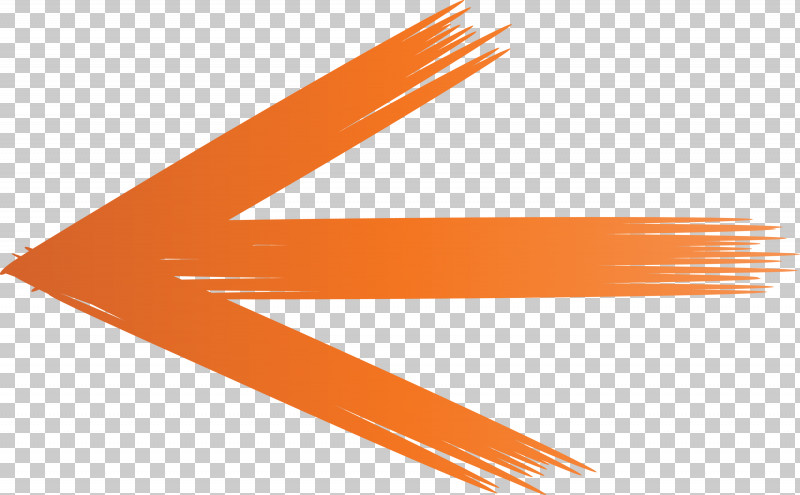 Brush Arrow PNG, Clipart, Brush Arrow, Line, Logo, Orange Free PNG Download