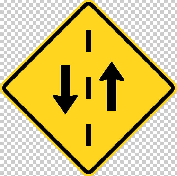Traffic Sign One-way Traffic Road Warning Sign PNG, Clipart, Angle, Area, Bicycle, Driving, Lane Free PNG Download