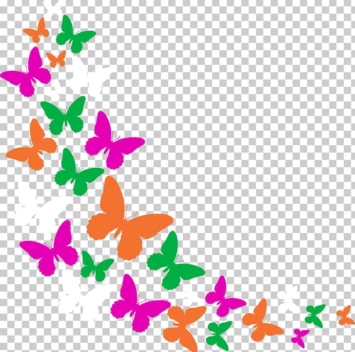 Butterfly Phonograph Record PNG, Clipart, Border, Branch, Bright, Butterflies And Moths, Butterfly Vector Free PNG Download