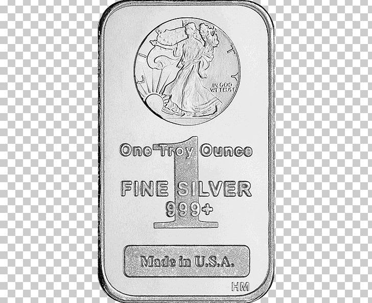 Silver Coin Ounce Gold Bar Walking Liberty Half Dollar PNG, Clipart, Bar, Black And White, Brand, Bullion, Bullion Coin Free PNG Download