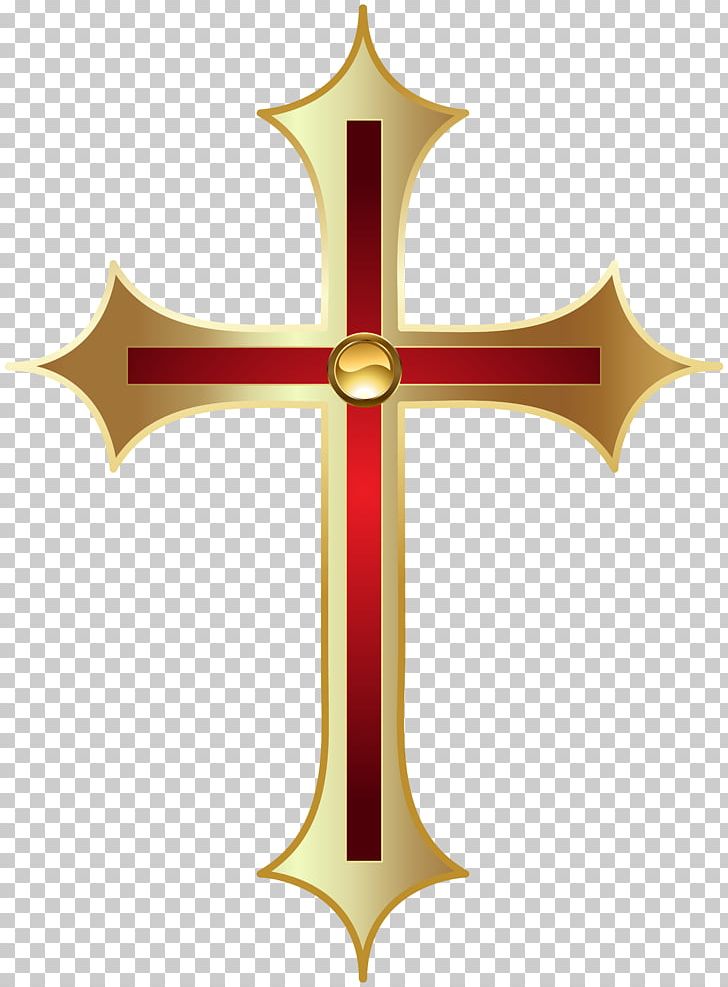 cross with banner