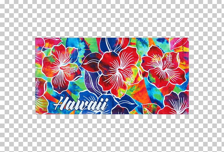 Towel Hawaii Textile Tie-dye PNG, Clipart, Acrylic Paint, Art, Beach, Cotton, Dye Free PNG Download