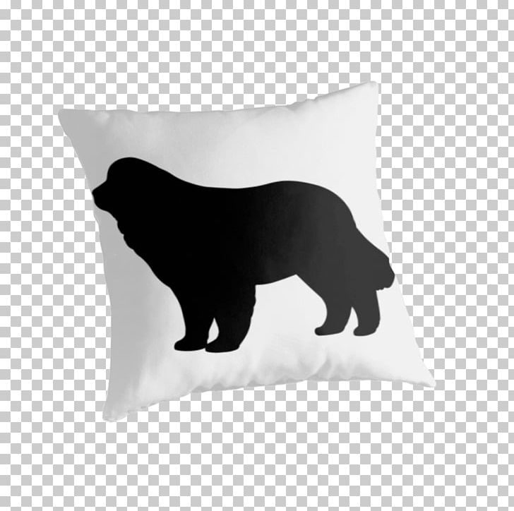 Newfoundland Dog Throw Pillows Cushion Puppy PNG, Clipart, Art, Artist, Black, Carnivoran, Cushion Free PNG Download