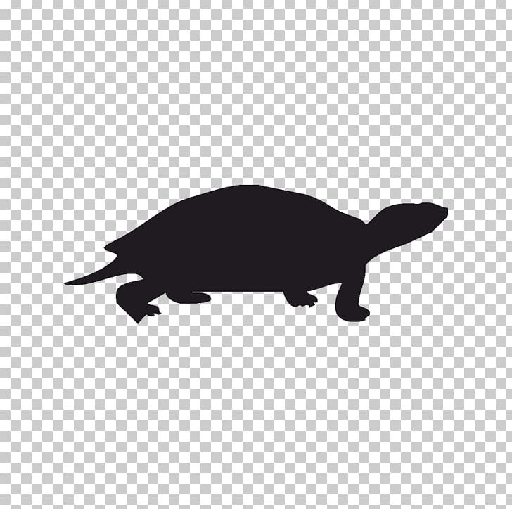 snapping turtle silhouette
