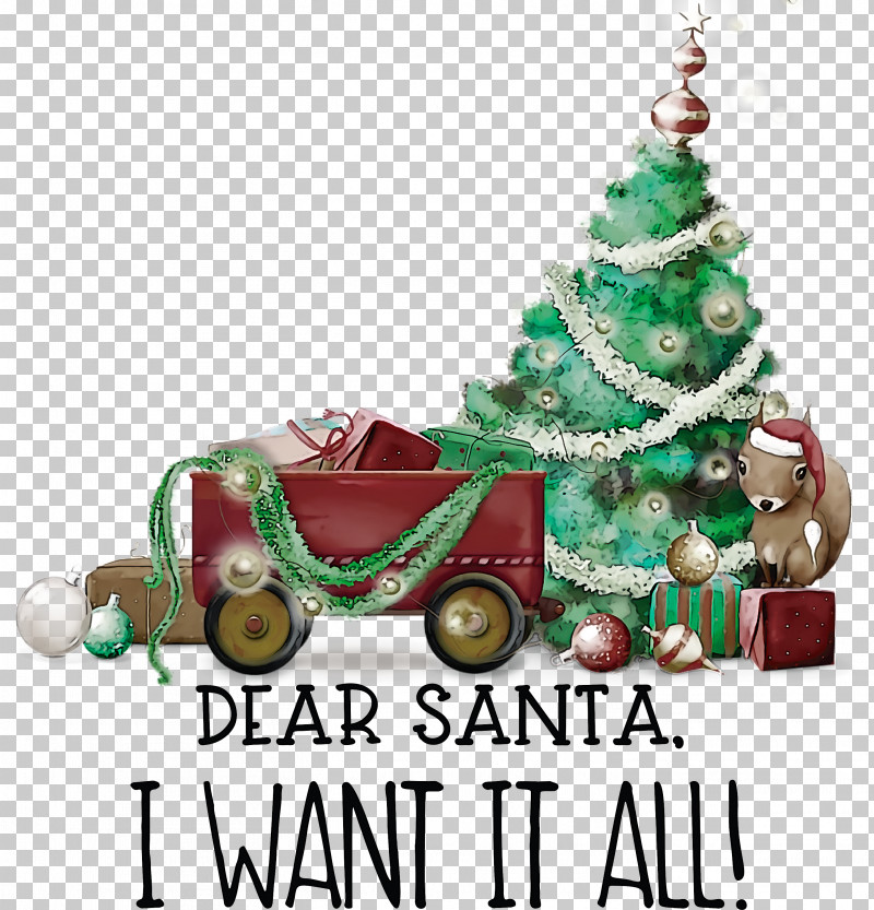Dear Santa Christmas PNG, Clipart, Christmas, Christmas Day, Christmas Ornament, Christmas Ornament M, Christmas Tree Free PNG Download