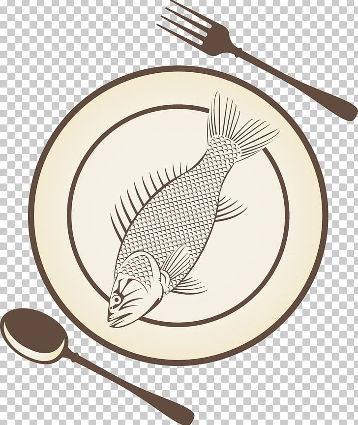 Goldfish Tableware Fork Spoon Plate PNG, Clipart, Carassius Auratus, Carp Vector, Cross, Crucian Carp, Cutlery Free PNG Download