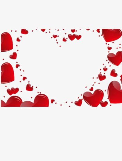 Red Heart-shaped Frame PNG, Clipart, Abstract, Backgrounds, Border, Borders, Creative Free PNG Download