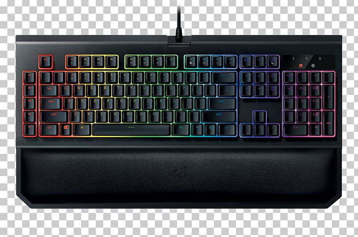Computer Keyboard Razer BlackWidow Chroma V2 Razer Inc. Gaming Keypad PNG, Clipart, Color, Computer Hardware, Computer Keyboard, Electrical Switches, Electronic Device Free PNG Download