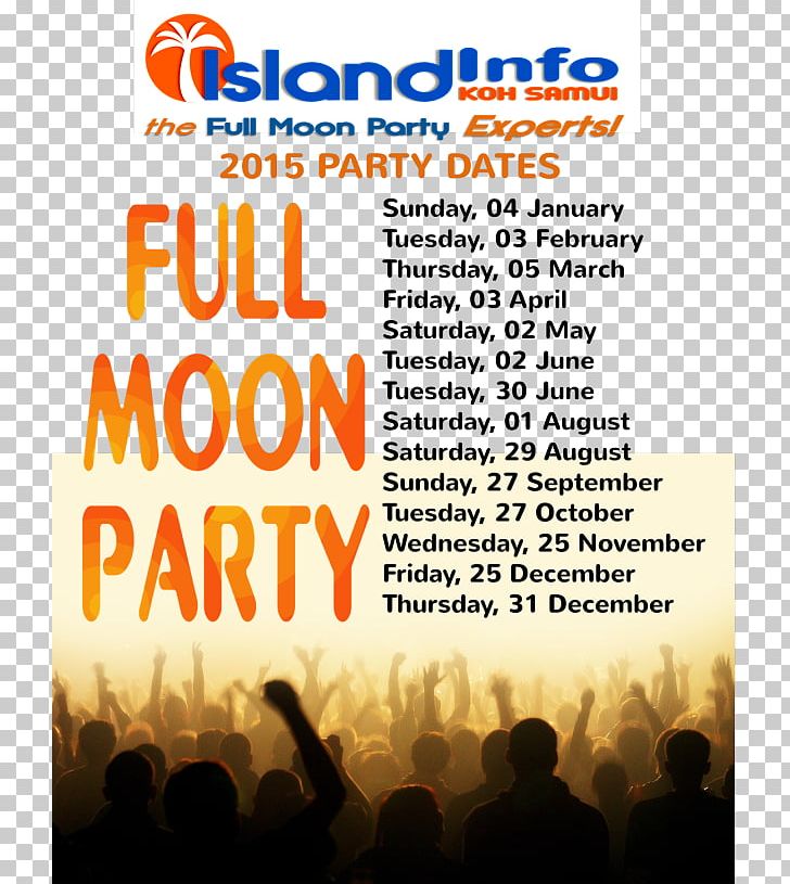 Ko Samui Hat Rin Full Moon Party Beach PNG, Clipart, Advertising, Area, Backpacker Hostel, Beach, Brand Free PNG Download