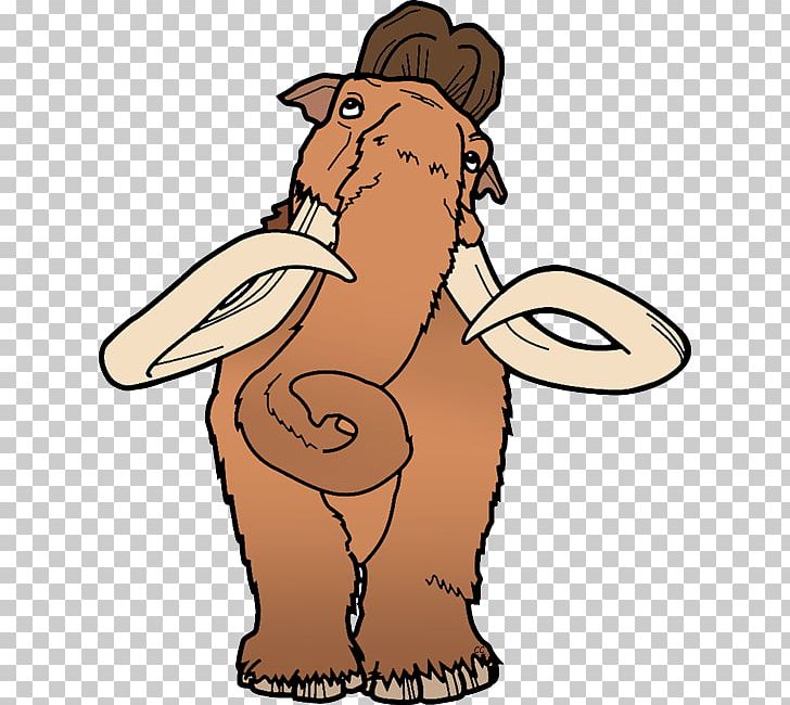 Manfred Sid Ice Age Woolly Mammoth PNG, Clipart, Arm, Bear, Carnivoran, Cartoon, Coloring Book Free PNG Download