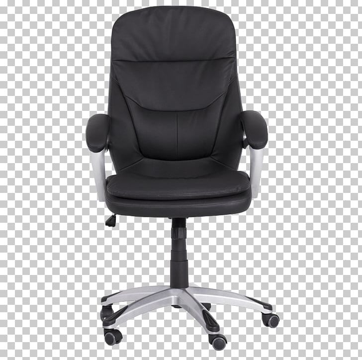 Office & Desk Chairs Bonded Leather Swivel Chair PNG, Clipart, Angle, Armrest, Artificial Leather, Bicast Leather, Black Free PNG Download
