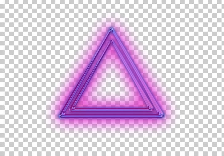purple triangle clip art