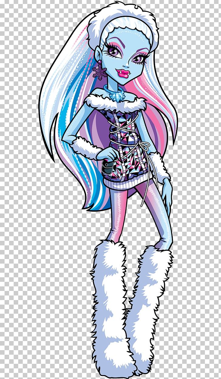 Monster High Coffin Bean Abbey Bominable Doll Toy PNG, Clipart, Arm, Art, Bratz, Costume Design, Doll Free PNG Download