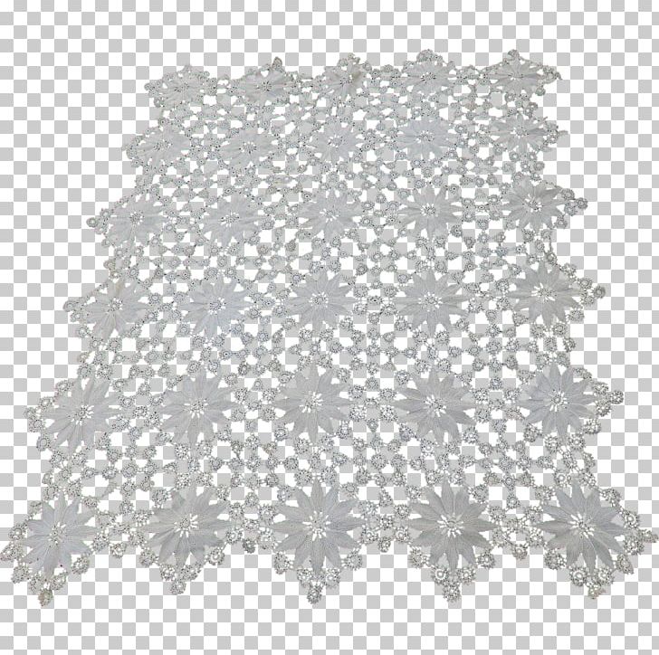 Textile Doily Tablecloth Place Mats PNG, Clipart, Area, Black And White, Circle, Doily, Home Accessories Free PNG Download