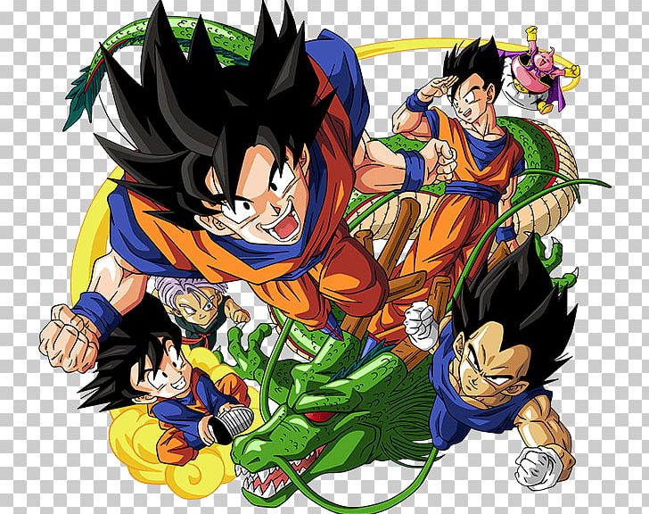 Gohan Goku Vegeta Goten Trunks PNG, Clipart, Anime, Art, Cartoon, Chichi, Computer Wallpaper Free PNG Download