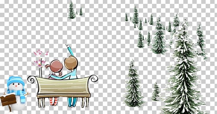 Snow Winter Poster PNG, Clipart, Cartoon, Cartoon Couple, Christmas, Christmas Decoration, Christmas Ornament Free PNG Download