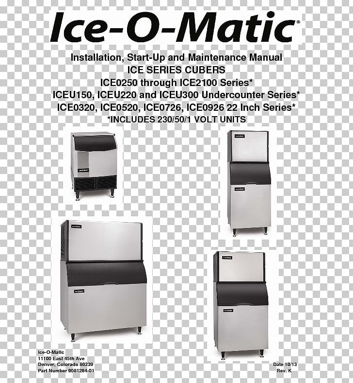 Iceomatic Ice Makers Water Refrigerant PNG, Clipart, Condenser, Cube, Diagram, Filing Cabinet, Furniture Free PNG Download