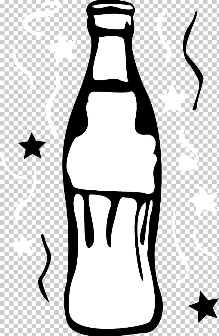 Coca-Cola Fizzy Drinks PNG, Clipart, Artwork, Black, Black And White, Bottle, Child Free PNG Download