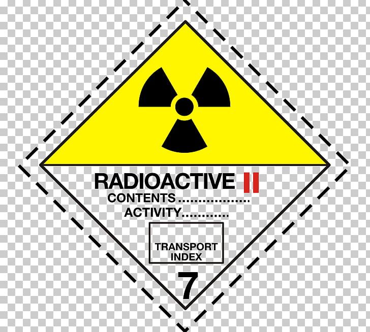 ADR Dangerous Goods Safety Advisor Hazchem HAZMAT Class 7 Radioactive Substances PNG, Clipart, Adr Dangerous Goods Classification, Angle, Area, Brand, Chemical Substance Free PNG Download
